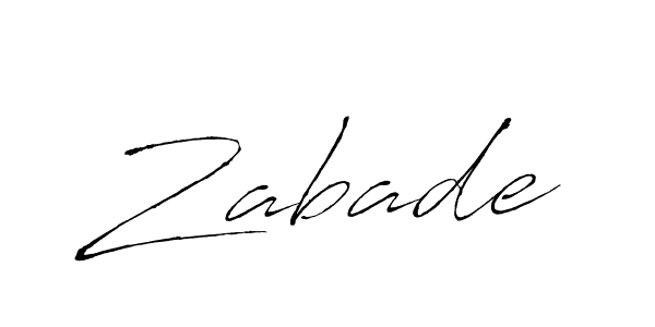 Similarly Antro_Vectra is the best handwritten signature design. Signature creator online .You can use it as an online autograph creator for name Zabade. Zabade signature style 6 images and pictures png