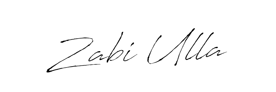 Make a short Zabi Ulla signature style. Manage your documents anywhere anytime using Antro_Vectra. Create and add eSignatures, submit forms, share and send files easily. Zabi Ulla signature style 6 images and pictures png