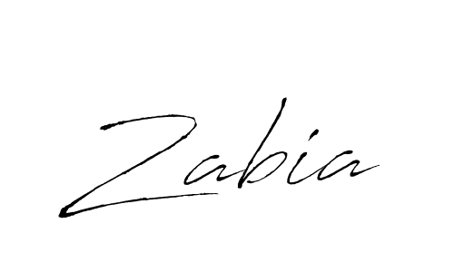 How to make Zabia signature? Antro_Vectra is a professional autograph style. Create handwritten signature for Zabia name. Zabia signature style 6 images and pictures png