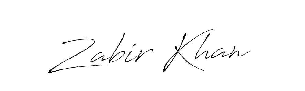 How to make Zabir Khan name signature. Use Antro_Vectra style for creating short signs online. This is the latest handwritten sign. Zabir Khan signature style 6 images and pictures png