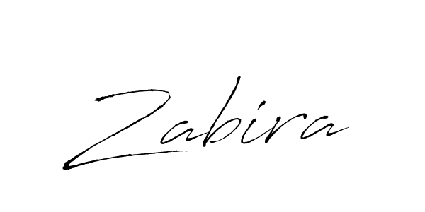 Use a signature maker to create a handwritten signature online. With this signature software, you can design (Antro_Vectra) your own signature for name Zabira. Zabira signature style 6 images and pictures png