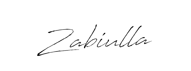 Antro_Vectra is a professional signature style that is perfect for those who want to add a touch of class to their signature. It is also a great choice for those who want to make their signature more unique. Get Zabiulla name to fancy signature for free. Zabiulla signature style 6 images and pictures png