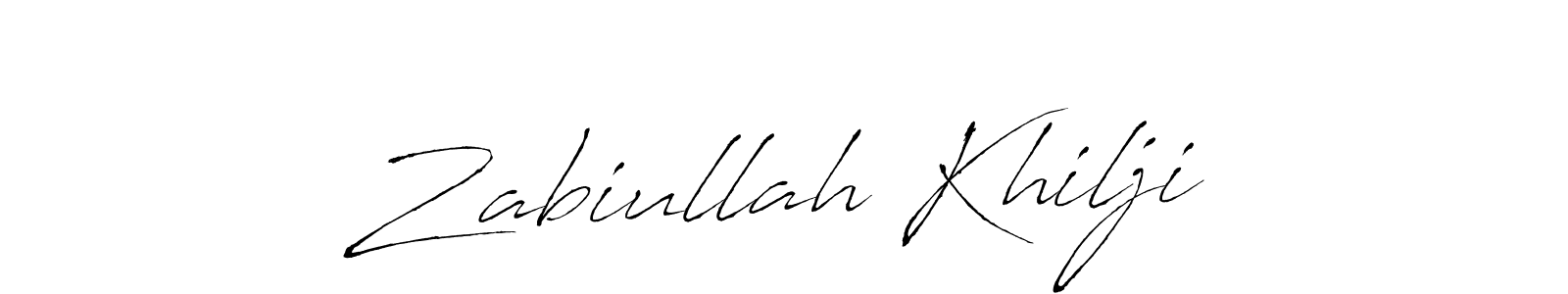 The best way (Antro_Vectra) to make a short signature is to pick only two or three words in your name. The name Zabiullah Khilji include a total of six letters. For converting this name. Zabiullah Khilji signature style 6 images and pictures png