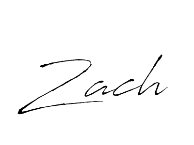 Use a signature maker to create a handwritten signature online. With this signature software, you can design (Antro_Vectra) your own signature for name Zach. Zach signature style 6 images and pictures png