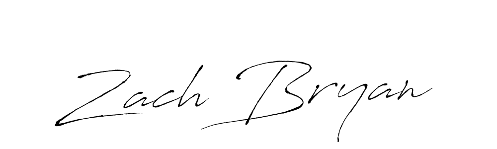 Make a beautiful signature design for name Zach Bryan. With this signature (Antro_Vectra) style, you can create a handwritten signature for free. Zach Bryan signature style 6 images and pictures png