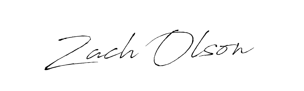 The best way (Antro_Vectra) to make a short signature is to pick only two or three words in your name. The name Zach Olson include a total of six letters. For converting this name. Zach Olson signature style 6 images and pictures png