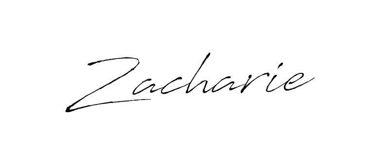 How to make Zacharie signature? Antro_Vectra is a professional autograph style. Create handwritten signature for Zacharie name. Zacharie signature style 6 images and pictures png