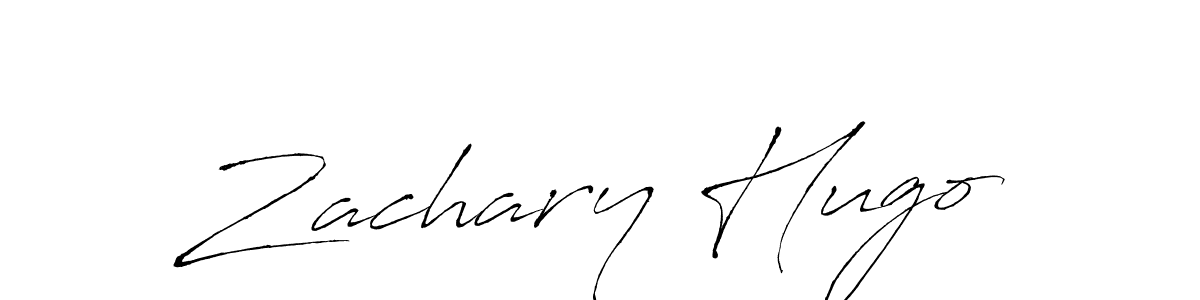 Similarly Antro_Vectra is the best handwritten signature design. Signature creator online .You can use it as an online autograph creator for name Zachary Hugo. Zachary Hugo signature style 6 images and pictures png