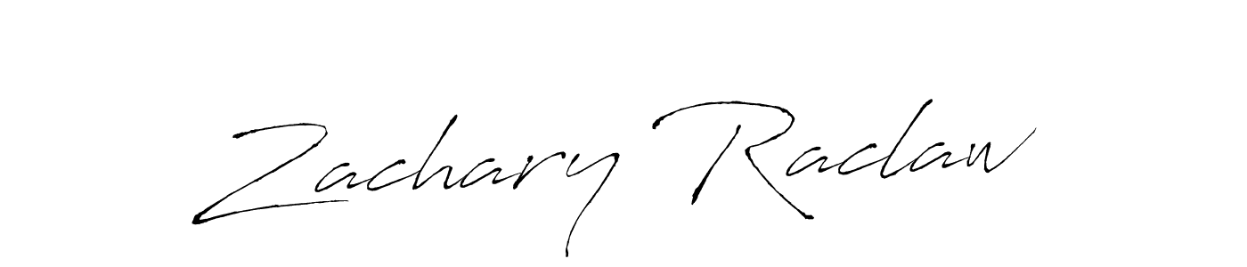 Make a beautiful signature design for name Zachary Raclaw. Use this online signature maker to create a handwritten signature for free. Zachary Raclaw signature style 6 images and pictures png