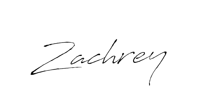 How to make Zachrey signature? Antro_Vectra is a professional autograph style. Create handwritten signature for Zachrey name. Zachrey signature style 6 images and pictures png