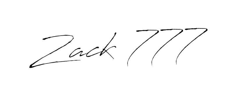It looks lik you need a new signature style for name Zack 777. Design unique handwritten (Antro_Vectra) signature with our free signature maker in just a few clicks. Zack 777 signature style 6 images and pictures png