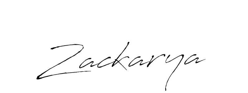 Also we have Zackarya name is the best signature style. Create professional handwritten signature collection using Antro_Vectra autograph style. Zackarya signature style 6 images and pictures png