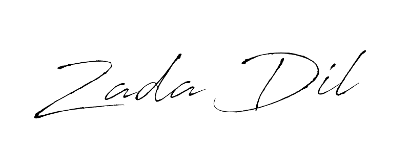 Check out images of Autograph of Zada Dil name. Actor Zada Dil Signature Style. Antro_Vectra is a professional sign style online. Zada Dil signature style 6 images and pictures png