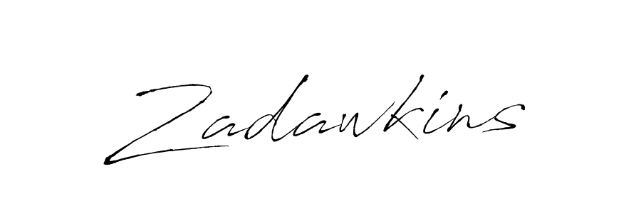 You should practise on your own different ways (Antro_Vectra) to write your name (Zadawkins) in signature. don't let someone else do it for you. Zadawkins signature style 6 images and pictures png