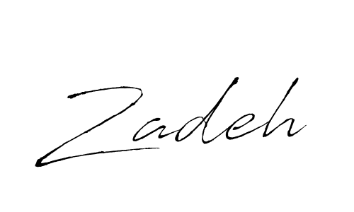 Similarly Antro_Vectra is the best handwritten signature design. Signature creator online .You can use it as an online autograph creator for name Zadeh. Zadeh signature style 6 images and pictures png