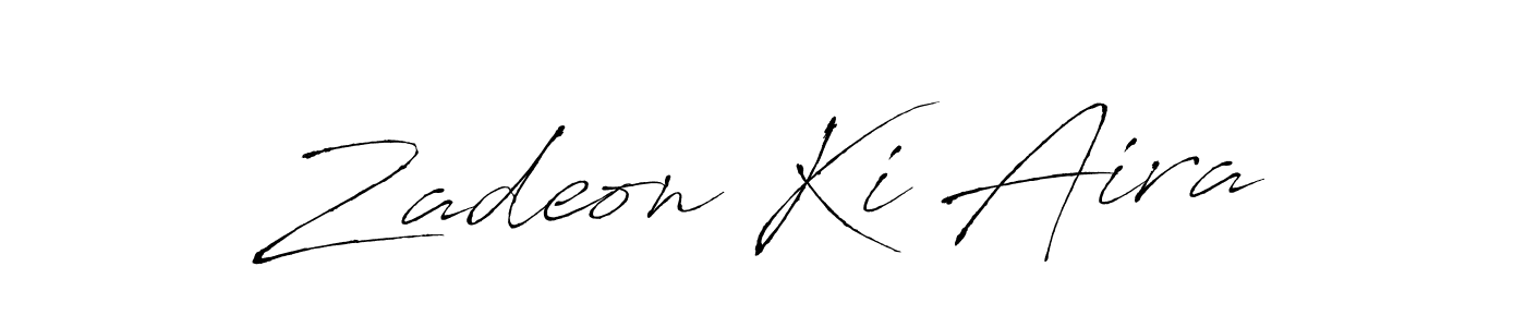 Check out images of Autograph of Zadeon Ki Aira name. Actor Zadeon Ki Aira Signature Style. Antro_Vectra is a professional sign style online. Zadeon Ki Aira signature style 6 images and pictures png