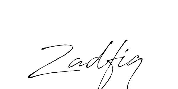Also we have Zadfiq name is the best signature style. Create professional handwritten signature collection using Antro_Vectra autograph style. Zadfiq signature style 6 images and pictures png