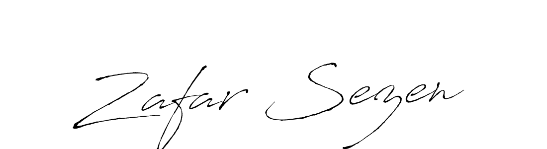 It looks lik you need a new signature style for name Zafar Sezen. Design unique handwritten (Antro_Vectra) signature with our free signature maker in just a few clicks. Zafar Sezen signature style 6 images and pictures png