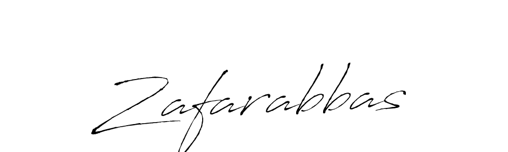 Make a beautiful signature design for name Zafarabbas. With this signature (Antro_Vectra) style, you can create a handwritten signature for free. Zafarabbas signature style 6 images and pictures png