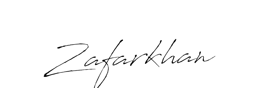 Zafarkhan stylish signature style. Best Handwritten Sign (Antro_Vectra) for my name. Handwritten Signature Collection Ideas for my name Zafarkhan. Zafarkhan signature style 6 images and pictures png