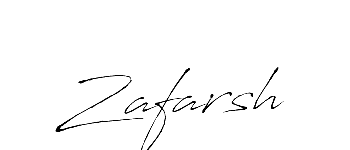 Zafarsh stylish signature style. Best Handwritten Sign (Antro_Vectra) for my name. Handwritten Signature Collection Ideas for my name Zafarsh. Zafarsh signature style 6 images and pictures png