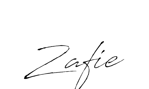 Also we have Zafie name is the best signature style. Create professional handwritten signature collection using Antro_Vectra autograph style. Zafie signature style 6 images and pictures png