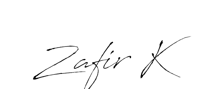 Once you've used our free online signature maker to create your best signature Antro_Vectra style, it's time to enjoy all of the benefits that Zafir K name signing documents. Zafir K signature style 6 images and pictures png