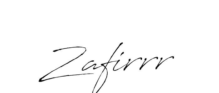 Also we have Zafirrr name is the best signature style. Create professional handwritten signature collection using Antro_Vectra autograph style. Zafirrr signature style 6 images and pictures png