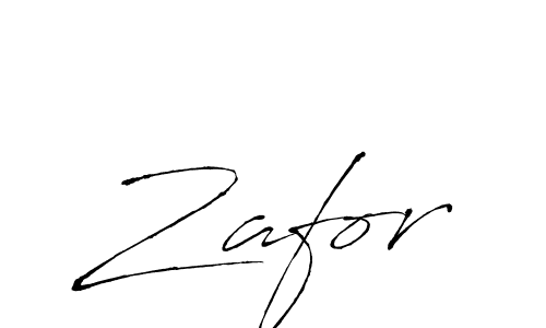 Create a beautiful signature design for name Zafor. With this signature (Antro_Vectra) fonts, you can make a handwritten signature for free. Zafor signature style 6 images and pictures png