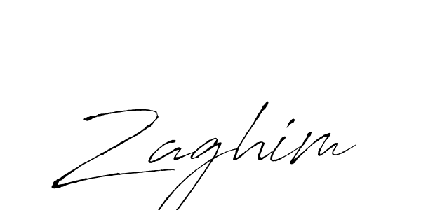 Use a signature maker to create a handwritten signature online. With this signature software, you can design (Antro_Vectra) your own signature for name Zaghim. Zaghim signature style 6 images and pictures png