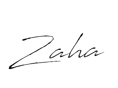 Create a beautiful signature design for name Zaha. With this signature (Antro_Vectra) fonts, you can make a handwritten signature for free. Zaha signature style 6 images and pictures png