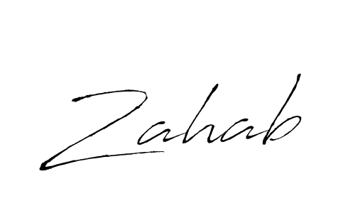 Similarly Antro_Vectra is the best handwritten signature design. Signature creator online .You can use it as an online autograph creator for name Zahab. Zahab signature style 6 images and pictures png