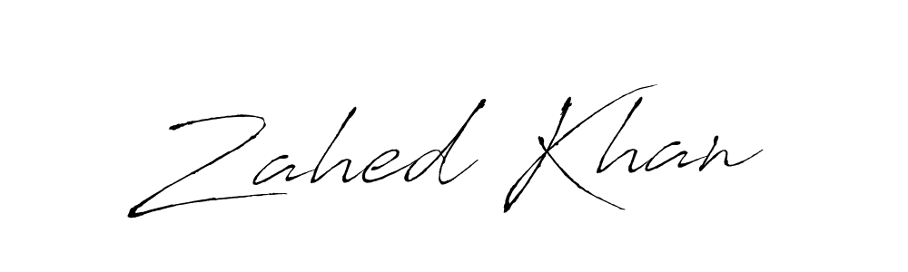 You should practise on your own different ways (Antro_Vectra) to write your name (Zahed Khan) in signature. don't let someone else do it for you. Zahed Khan signature style 6 images and pictures png