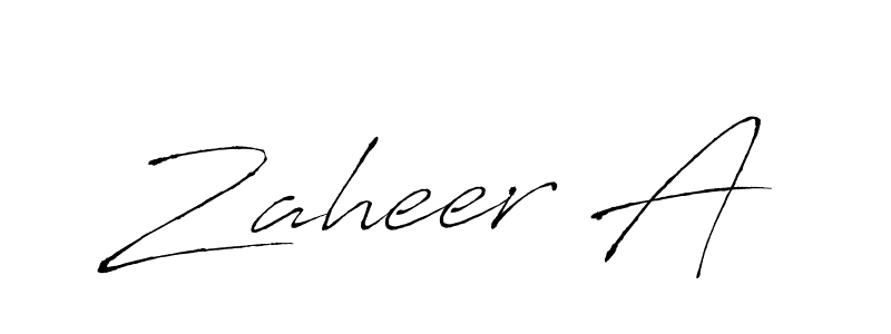 Here are the top 10 professional signature styles for the name Zaheer A. These are the best autograph styles you can use for your name. Zaheer A signature style 6 images and pictures png