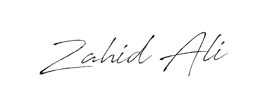 It looks lik you need a new signature style for name Zahid Ali. Design unique handwritten (Antro_Vectra) signature with our free signature maker in just a few clicks. Zahid Ali signature style 6 images and pictures png