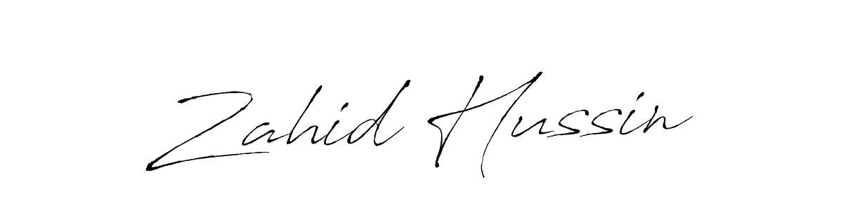 It looks lik you need a new signature style for name Zahid Hussin. Design unique handwritten (Antro_Vectra) signature with our free signature maker in just a few clicks. Zahid Hussin signature style 6 images and pictures png