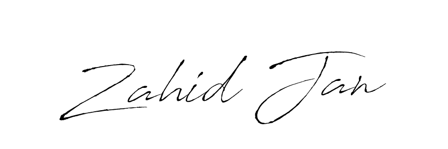 You can use this online signature creator to create a handwritten signature for the name Zahid Jan. This is the best online autograph maker. Zahid Jan signature style 6 images and pictures png