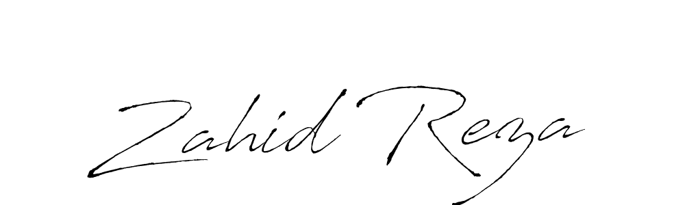 You should practise on your own different ways (Antro_Vectra) to write your name (Zahid Reza) in signature. don't let someone else do it for you. Zahid Reza signature style 6 images and pictures png