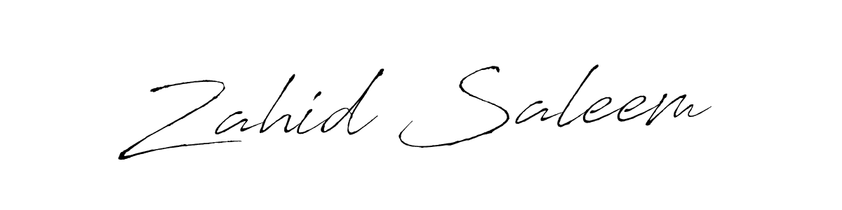 if you are searching for the best signature style for your name Zahid Saleem. so please give up your signature search. here we have designed multiple signature styles  using Antro_Vectra. Zahid Saleem signature style 6 images and pictures png