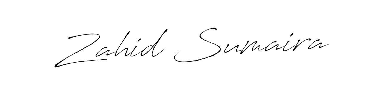 Once you've used our free online signature maker to create your best signature Antro_Vectra style, it's time to enjoy all of the benefits that Zahid Sumaira name signing documents. Zahid Sumaira signature style 6 images and pictures png