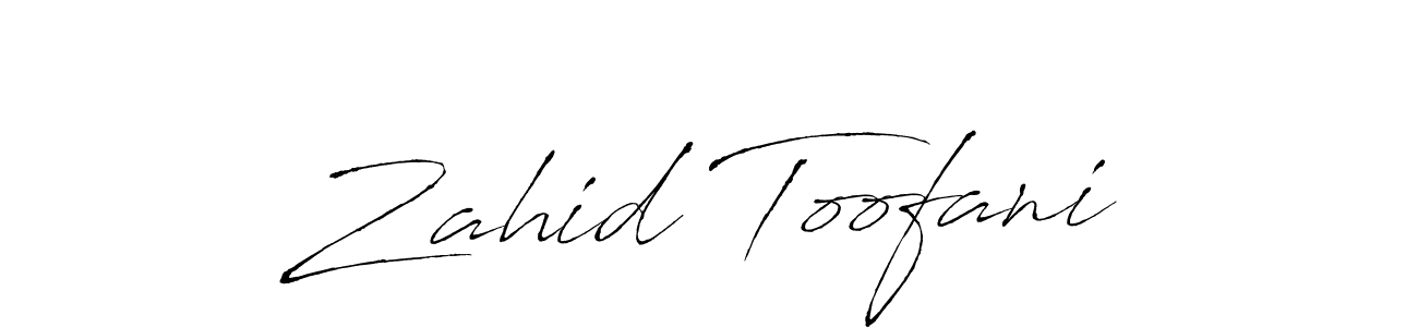 Also we have Zahid Toofani name is the best signature style. Create professional handwritten signature collection using Antro_Vectra autograph style. Zahid Toofani signature style 6 images and pictures png