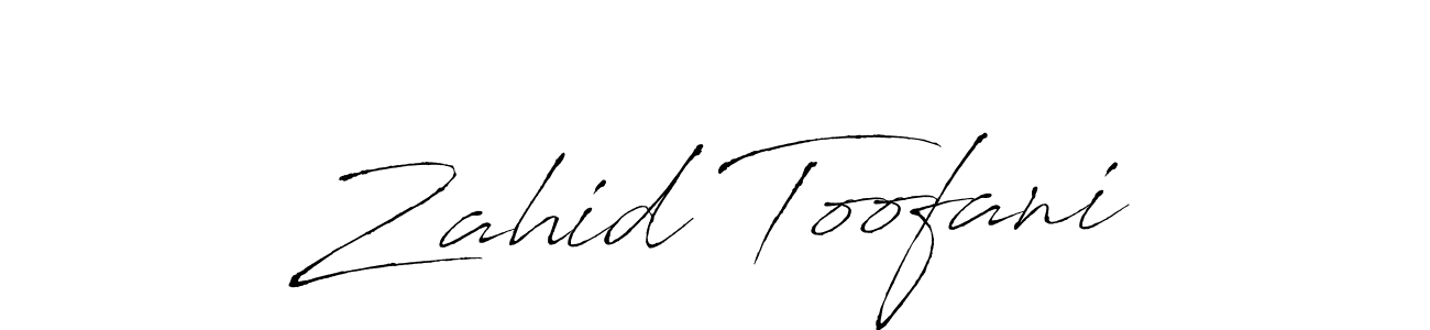 Antro_Vectra is a professional signature style that is perfect for those who want to add a touch of class to their signature. It is also a great choice for those who want to make their signature more unique. Get Zahid Toofani name to fancy signature for free. Zahid Toofani signature style 6 images and pictures png