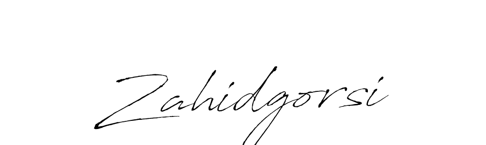 Use a signature maker to create a handwritten signature online. With this signature software, you can design (Antro_Vectra) your own signature for name Zahidgorsi. Zahidgorsi signature style 6 images and pictures png