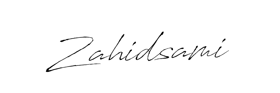 The best way (Antro_Vectra) to make a short signature is to pick only two or three words in your name. The name Zahidsami include a total of six letters. For converting this name. Zahidsami signature style 6 images and pictures png