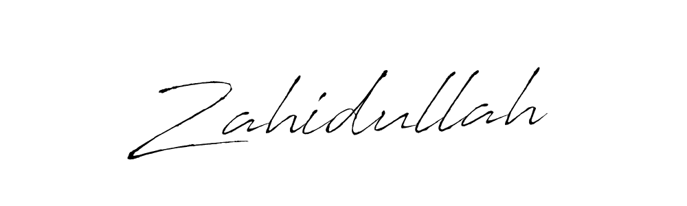 You should practise on your own different ways (Antro_Vectra) to write your name (Zahidullah) in signature. don't let someone else do it for you. Zahidullah signature style 6 images and pictures png