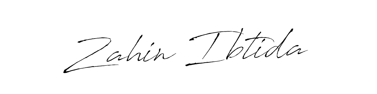 Also we have Zahin Ibtida name is the best signature style. Create professional handwritten signature collection using Antro_Vectra autograph style. Zahin Ibtida signature style 6 images and pictures png