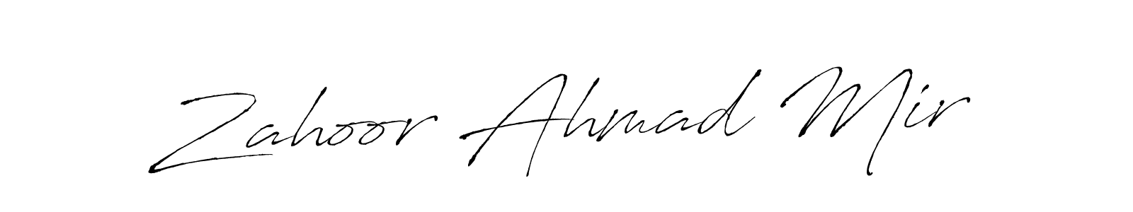 You should practise on your own different ways (Antro_Vectra) to write your name (Zahoor Ahmad Mir) in signature. don't let someone else do it for you. Zahoor Ahmad Mir signature style 6 images and pictures png