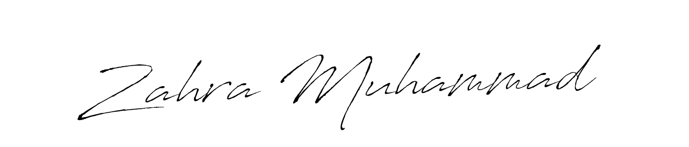 Use a signature maker to create a handwritten signature online. With this signature software, you can design (Antro_Vectra) your own signature for name Zahra Muhammad. Zahra Muhammad signature style 6 images and pictures png