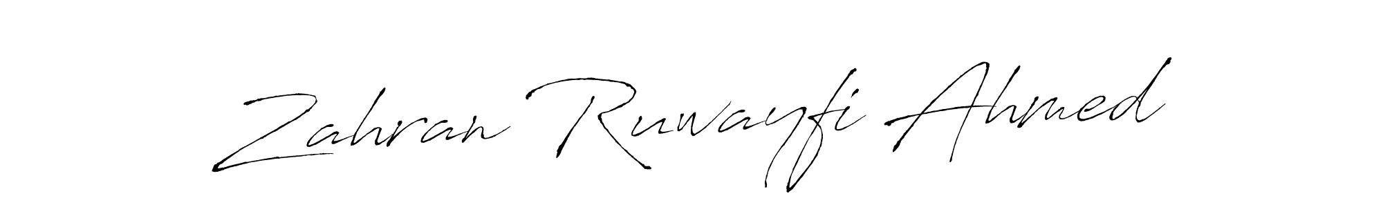 You can use this online signature creator to create a handwritten signature for the name Zahran Ruwayfi Ahmed. This is the best online autograph maker. Zahran Ruwayfi Ahmed signature style 6 images and pictures png