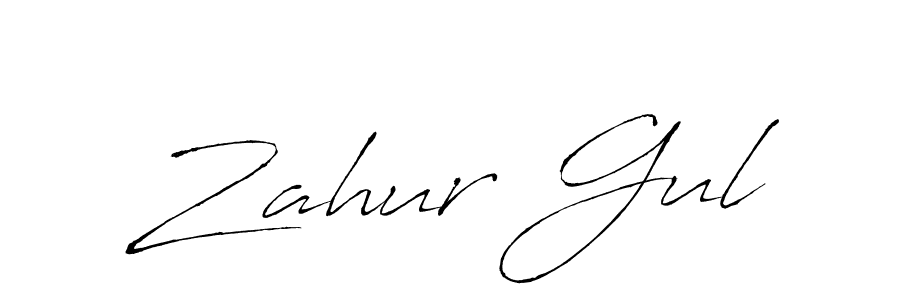 Antro_Vectra is a professional signature style that is perfect for those who want to add a touch of class to their signature. It is also a great choice for those who want to make their signature more unique. Get Zahur Gul name to fancy signature for free. Zahur Gul signature style 6 images and pictures png